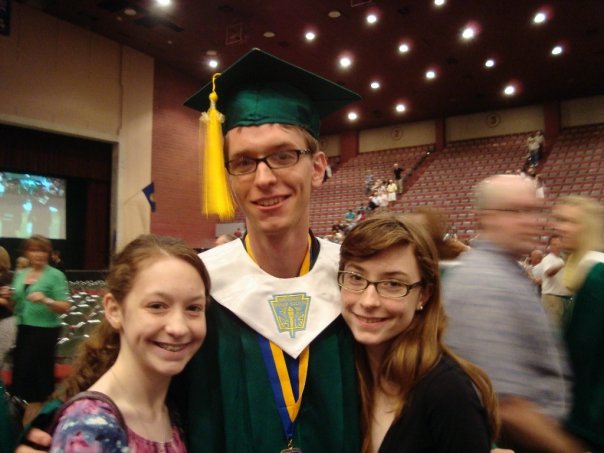 Cohagen at his high school graduation